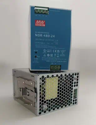 Ernitec ELECTRA-PWR-480-24V unité d'alimentation d'énergie 480 W Bleu - Boitier d'alimentation - visuel 1