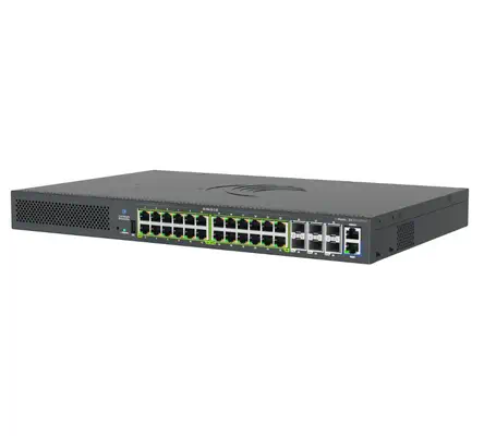 Cambium Networks cnMatrix EX3030RM-P Géré L2/L3 2.5G Ethernet (100/1000/2500) 1U Noir - CAMBIUM NETWORKS - Switchs et Hubs - visuel 1
