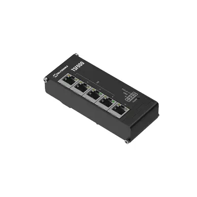 Teltonika TSF000 Non-géré Fast Ethernet (10/100) Connexion Ethernet, supportant l'alimentation via c - Switchs et Hubs - visuel 2
