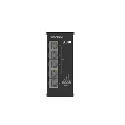 Teltonika TSF000 Non-géré Fast Ethernet (10/100) Connexion Ethernet, supportant l'alimentation via c - Switchs et Hubs - visuel 3