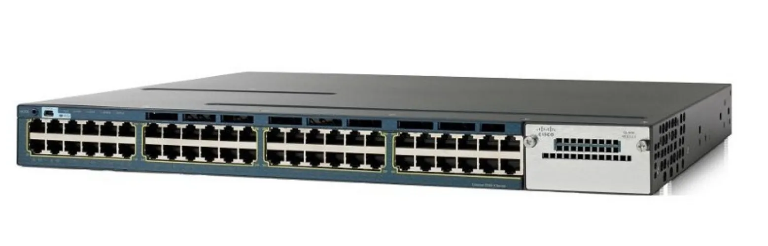 Cisco Catalyst WS-C3560X-48P-S Géré L3 Gigabit Ethernet (10/100/1000) Connexion Ethernet, supportant - Switchs et Hubs - visuel 1