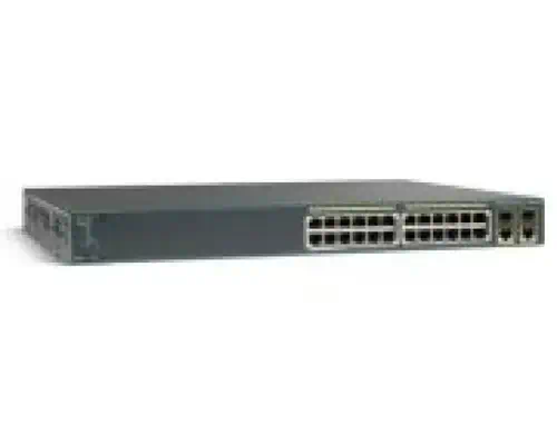 Cisco Catalyst 2960-24PC-L Géré L2 Fast Ethernet (10/100) Connexion Ethernet, supportant l'alimentat - Switchs et Hubs - visuel 2