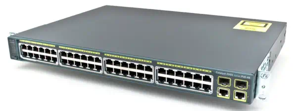 Cisco Catalyst WS-C2960-48PST-L Géré L2 Fast Ethernet (10/100) Connexion Ethernet, supportant l'alim - Switchs et Hubs - visuel 1