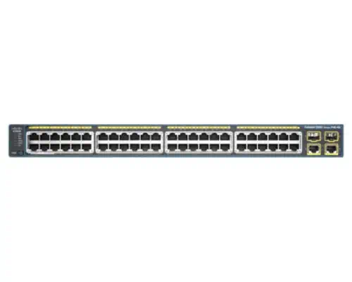 Cisco Catalyst WS-C2960-48PST-L Géré L2 Fast Ethernet (10/100) Connexion Ethernet, supportant l'alim - Switchs et Hubs - visuel 2