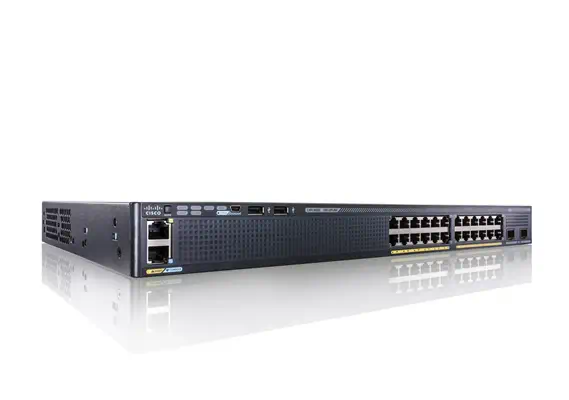 Cisco Small Business WS-C2960X-24TS-L Géré L2/L3 Gigabit Ethernet (10/100/1000) 1U Noir - Switchs et Hubs - visuel 2