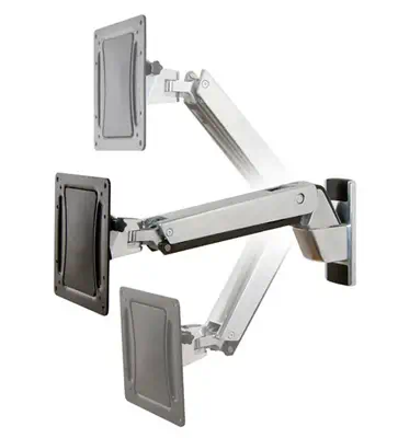 Ergotron Interactive Arm, HD 139,7 cm (55") Mur Aluminium - Support Fixe & Mobile - visuel 1