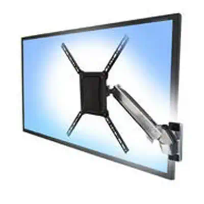 Ergotron Interactive Arm, HD 139,7 cm (55") Mur Aluminium - Support Fixe & Mobile - visuel 2