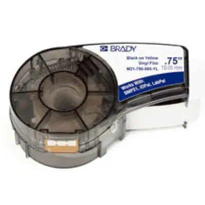 Brady 142811 Noir, Jaune Imprimante d'étiquette adhésive - Autres consommables - visuel 1