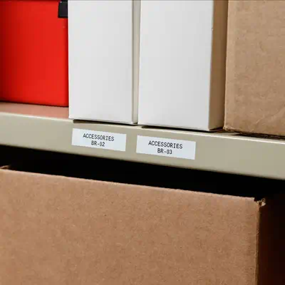 Brady M6C-500-439 étiquette à imprimer Blanc Imprimante d'étiquette adhésive - Autres consommables - visuel 2