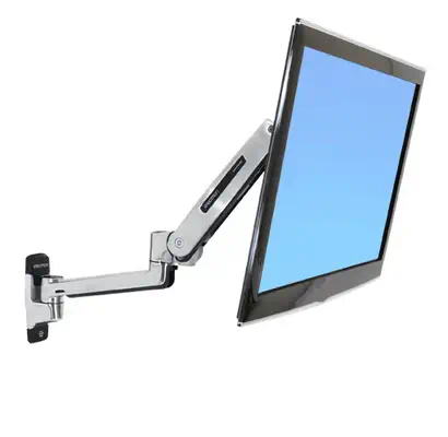LX Sit-Stand Wall Mount LCD Arm - Ergotron - Support Fixe & Mobile - visuel 4