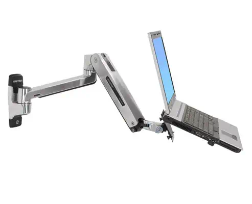 LX Sit-Stand Wall Mount LCD Arm - Ergotron - Support Fixe & Mobile - visuel 5