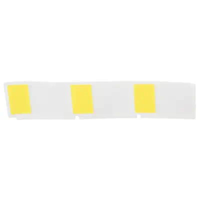 Brady M4-91-427-YL étiquette à imprimer Noir, Jaune Imprimante d'étiquette adhésive - Autres consommables - visuel 2