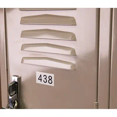 Brady M4-60-483 étiquette à imprimer Noir, Blanc Imprimante d'étiquette adhésive - Autres consommables - visuel 3