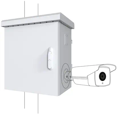 Lanview RCCTV004 étagère 0U Blanc - Rack et Armoire - visuel 1