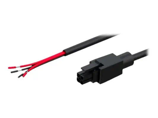 TELTONIKA NETWORKS Power cable with 4-way OPEN WIRE - Teltonika - Câbles d'alimentation - visuel 1