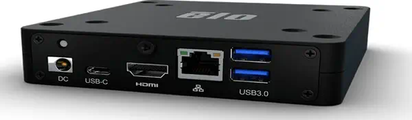 Elo Touch Solutions E620713 PC/poste de travail 8 Go 64 Go Bureau Noir - Ordinateur de bureau - visuel 2