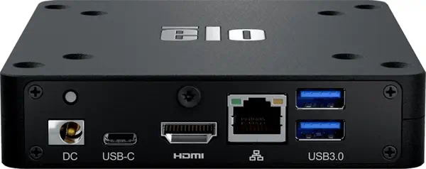 Elo Touch Solutions E620713 PC/poste de travail 8 Go 64 Go Bureau Noir - Ordinateur de bureau - visuel 1