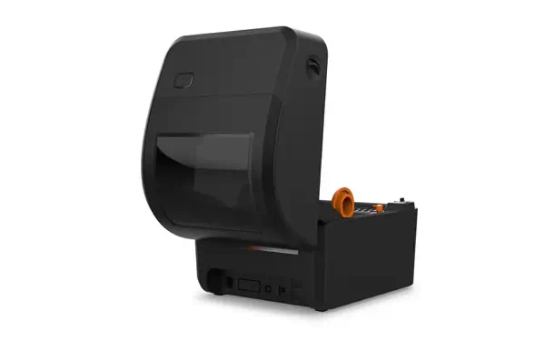 Label Printer Direct Thermal, 203dpi, Desktop, USB+Serial+Ethernet Black - Capture - Autre Imprimante - visuel 5