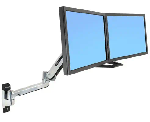 Ergotron LX HD Sit-Stand 116,8 cm (46") Mur Ergotron - visuel 1 - hello RSE - Grande extension