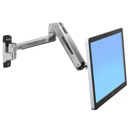 Ergotron LX HD Sit-Stand 116,8 cm (46") Mur Ergotron - visuel 1 - hello RSE - Maximise l’espace