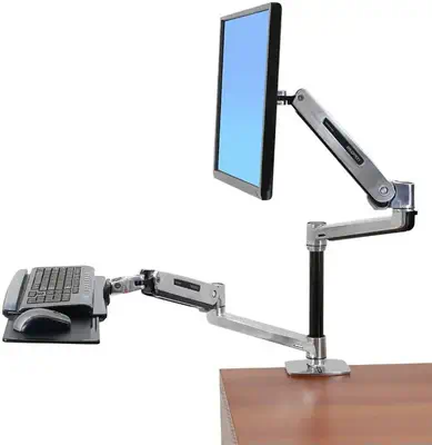 Ergotron LX Series LX HD Sit-Stand 116,8 cm Ergotron - visuel 1 - hello RSE - Conception élégante