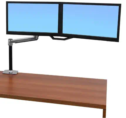 Ergotron LX Series LX HD Sit-Stand 116,8 cm Ergotron - visuel 1 - hello RSE - Grande extension