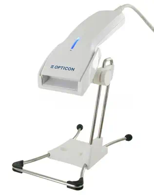 Opticon OPL-6845S Lecteur de code barre portable 1D Blanc - Lecteur code barre - visuel 1
