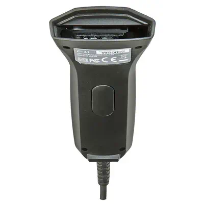 Opticon C-41S Lecteur de code barre portable 1D CCD (dispositif à transfert de charge) Noir - Lecteur code barre - visuel 3