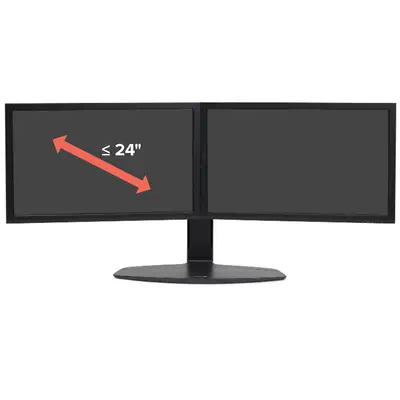 Dual Monitor Lift Stand Ergotron - visuel 1 - hello RSE - Taille moyenne