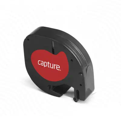 Capture CA-S0721660 ruban d'étiquette Noir sur blanc - Ruban - visuel 2