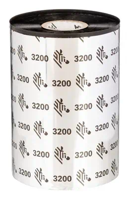 Zebra 3200 Wax/Resin ruban thermique 74 m Noir - ZE - Ruban - visuel 1