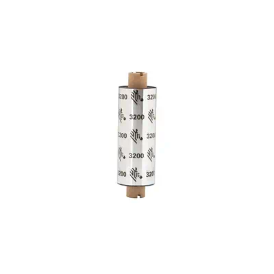 Zebra 3200 Wax/Resin ruban thermique 74 m Noir - ZE - Ruban - visuel 1