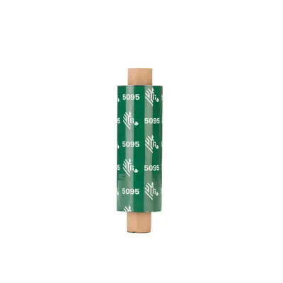 Zebra 5095 Resin ruban thermique 74 m Noir - ZE - Ruban - visuel 1