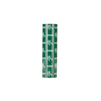 Zebra 5095 Resin ruban thermique 74 m Noir - ZE - Ruban - visuel 1