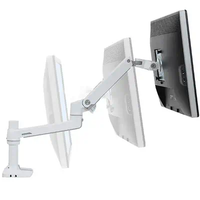 Ergotron LX Series 45-490-216 support d'écran plat pour bureau 86,4 cm (34") Blanc - Support Fixe & Mobile - visuel 4