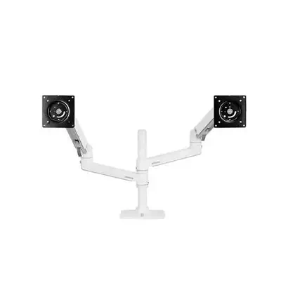 Ergotron LX Series 45-492-216 support d'écran plat pour bureau 61 cm (24") Blanc - Support Fixe & Mobile - visuel 2