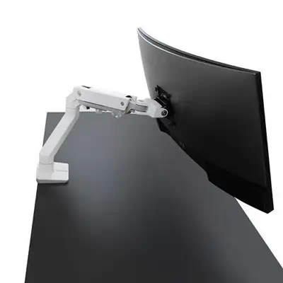 Ergotron HX Series 45-475-216 support d'écran plat pour bureau 124,5 cm (49") Blanc - Support Fixe & Mobile - visuel 3