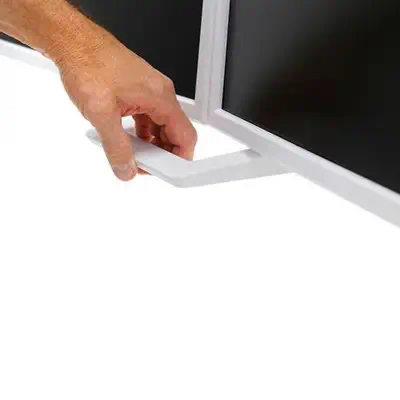Ergotron HX Series 45-476-216 support d'écran plat pour Ergotron - visuel 1 - hello RSE - Arrêt de rotation