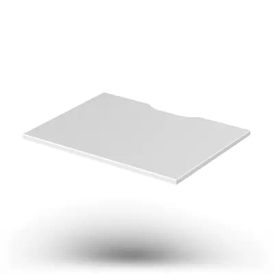 SMS X series Metal Shelf White - SMS Smart Media Solutions - Accessoire Affichage - visuel 1