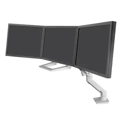 Ergotron Barre tri-écrans pour bras HX - Support Fixe & Mobile - visuel 1