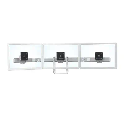 Ergotron Barre tri-écrans pour bras HX - Support Fixe & Mobile - visuel 4