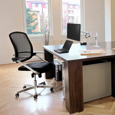 Ergotron LX Series 45-537-216 support d'écran plat pour bureau 81,3 cm (32") Blanc - Support Fixe & Mobile - visuel 5