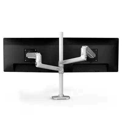 LX Dual Stacking Arm Ergotron - visuel 1 - hello RSE - Plus de mouvement