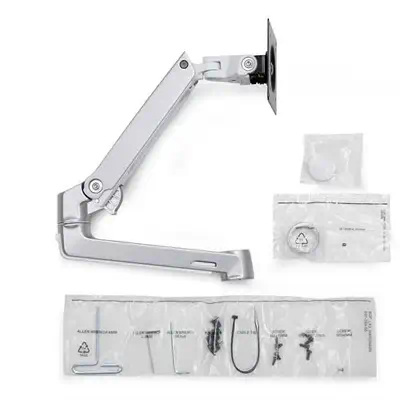 Ergotron LX Arm Blanc - Support Fixe & Mobile - visuel 2