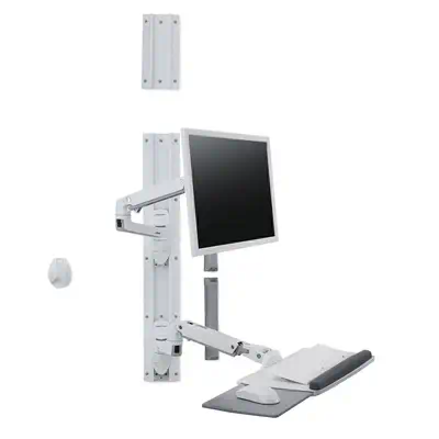 Ergotron LX Wall Mount System 81,3 cm (32") Ergotron - visuel 1 - hello RSE - Montage ergonomique