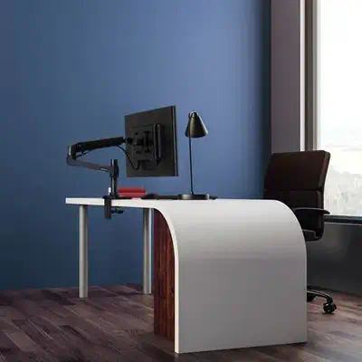 Ergotron LX Series 45-241-224 support d'écran plat pour bureau 86,4 cm (34") Noir - Support Fixe & Mobile - visuel 4