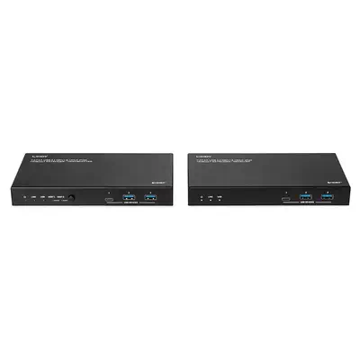 Extender Cat.6A HDBaseT 2 hôtes USB 3.2 Gen 1 & HDMI 4K60 , 100m - Lindy - Accessoire Réseau - visuel 2
