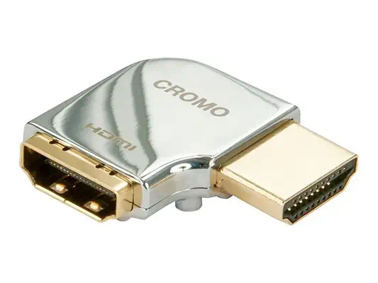 LINDY CROMO HDMI Adapter 90degree Right Connector type AM to AF - Lindy - Câble divers - visuel 3