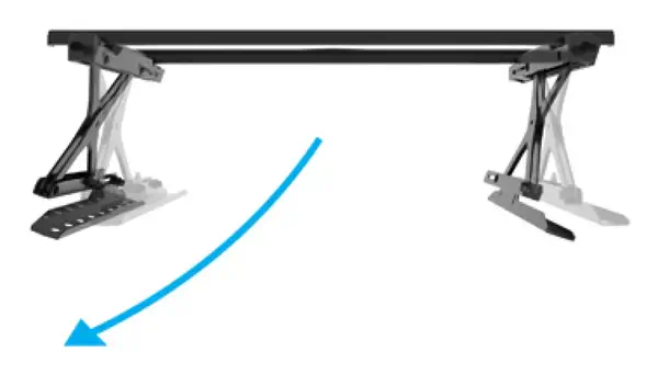 B-Tech BT8443/B support pour téléviseur 190,5 cm (75") Noir - Support Fixe & Mobile - visuel 8