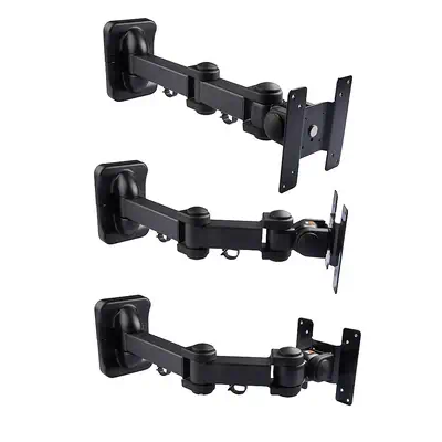 Lindy Support mural multijoint pour écran LCD, noir - Support Fixe & Mobile - visuel 3